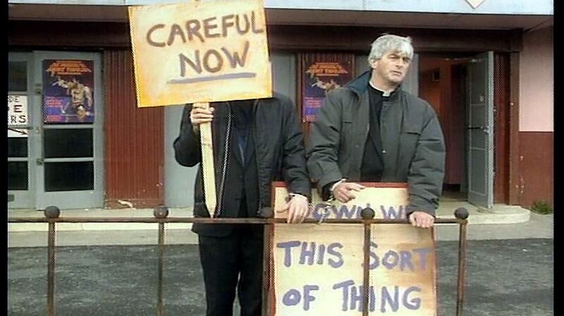 Father Ted remains very much in the bloodstream of Irish culture. Slogans from 20 years ago still appear today.