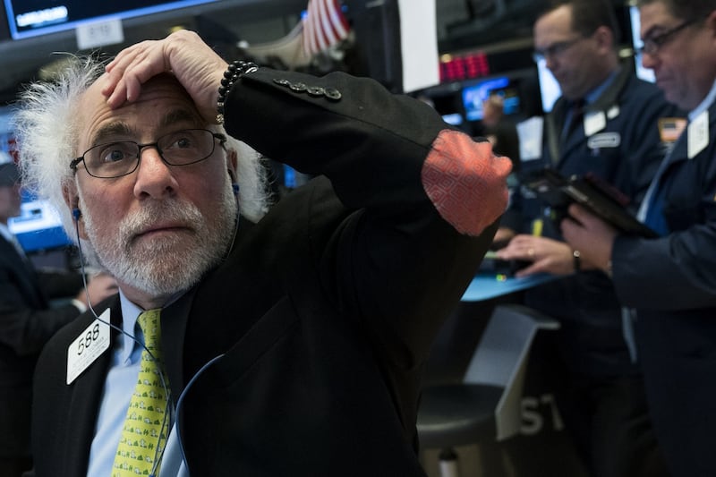 Chaotic trading on Wall Street highlights market fears