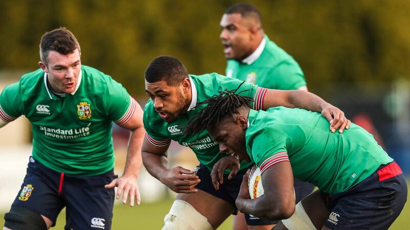 Peter O’Mahony, Taulupe Faletau and Maro Itoje all start for the Lions against the Maori. Photograph: Billy Stickland/Inpho