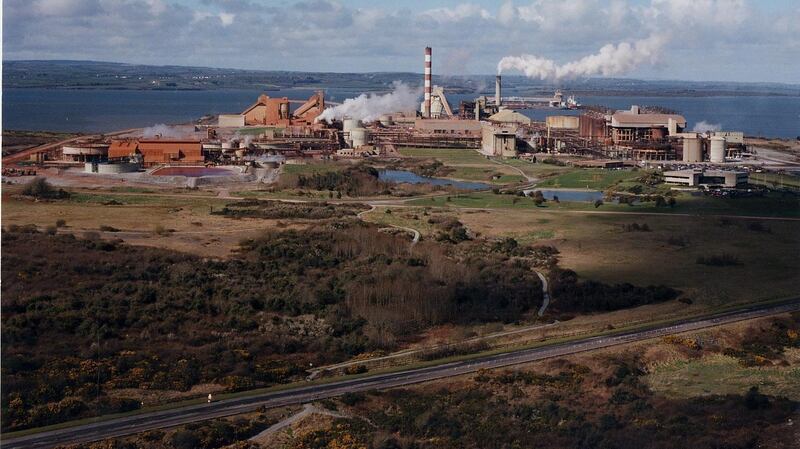 The Aughinish Alumina refinery on the Shannon estuary near Foynes, Co Limerick.