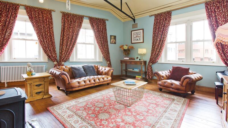 The living room