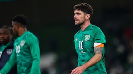 Robbie Brady misses cut for Stephen Kenny’s Ireland squad ahead of qualifiers