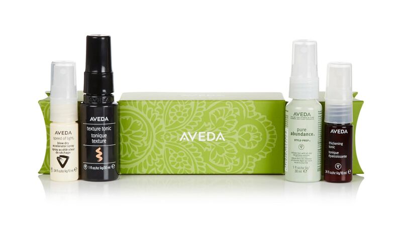Aveda Style on the Go Christmas Cracker (?18 at Brown Thomas)