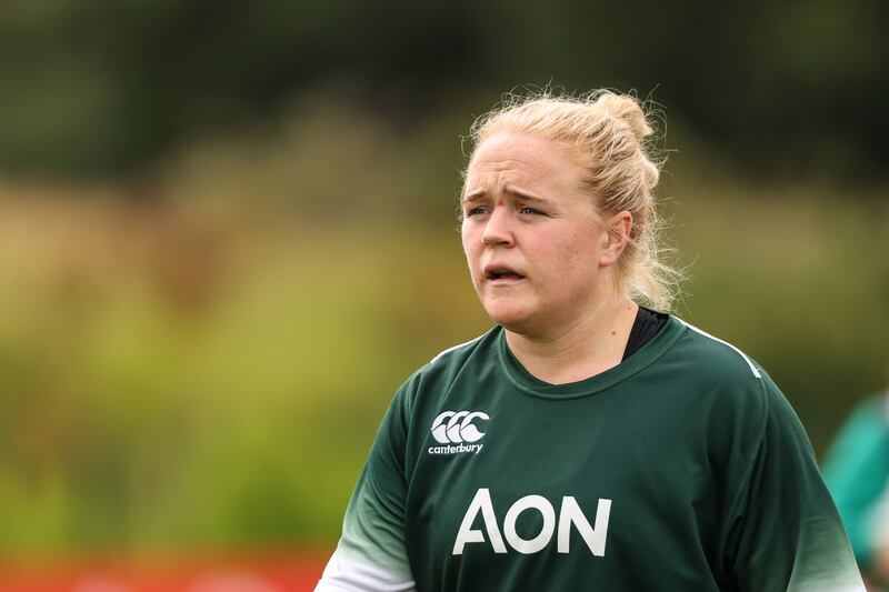 Ireland's Cliodhna Moloney-MacDonald training in Dublin. Photograph: INPHO/ Ben Brady