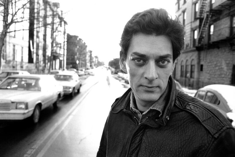 Paul Auster in January,1988 in Brooklyn, New York. Photograph: Ulf Andersen/Getty Images