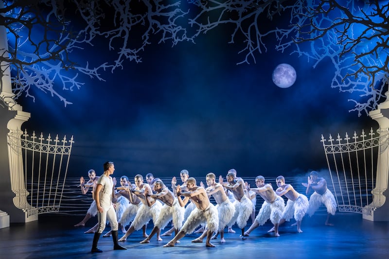 Matthew Bourne’s Swan Lake. Photograph: Johan Persson