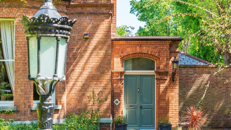 Front door.