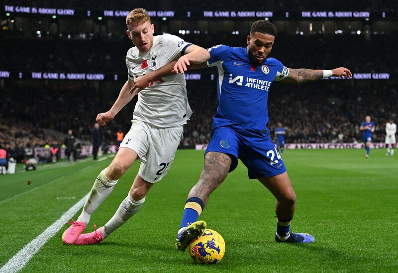 Chelsea have missed the influence of the likes of Reece James. Photograph: Glyn Kirk / AFP