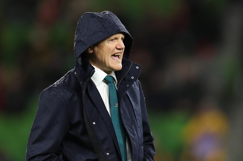 Australia head coach Joe Schmidt. Photograph: Cameron Spencer/Getty Images
