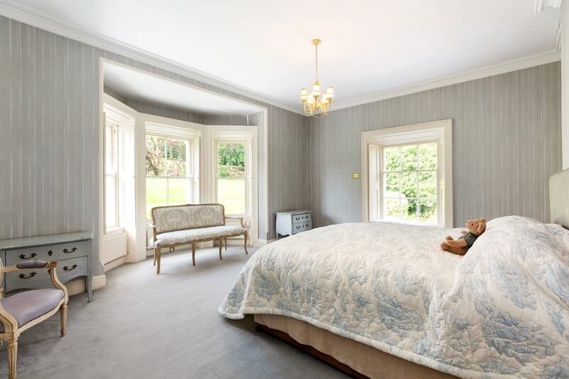  Upstairs, off a galleried landing, are four double bedrooms.