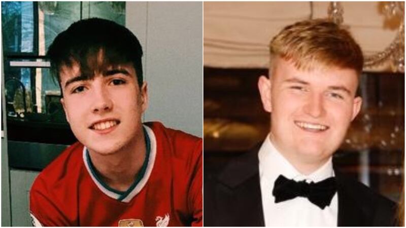 Former St Michael's College students Andrew O’Donnell and Max Wall died on the Greek island of Ios