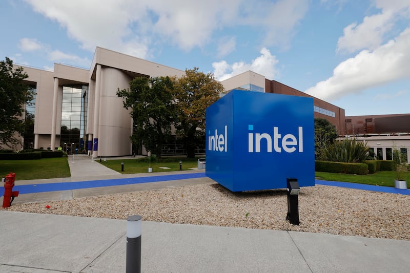 A view of Fab 34 at Intel's campus in Leixlip, Co Kildare. Photograph: Alan Betson / The Irish Times