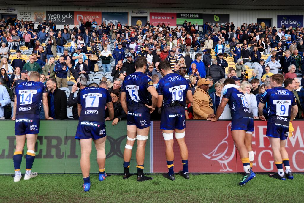 Worcester Warriors players are set to leave the club now the company which holds their contracts has been served a winding up order. Photograph: Matthew Lewis/Getty Images