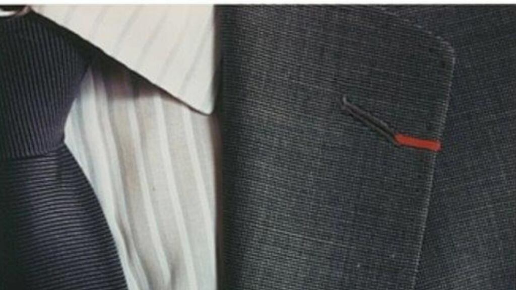 Recipients of the Legion d’Honneur such as the late Peter Sutherland are entitled to wear tiny red stitching on clothing to indicate they have received France’s highest decoration.