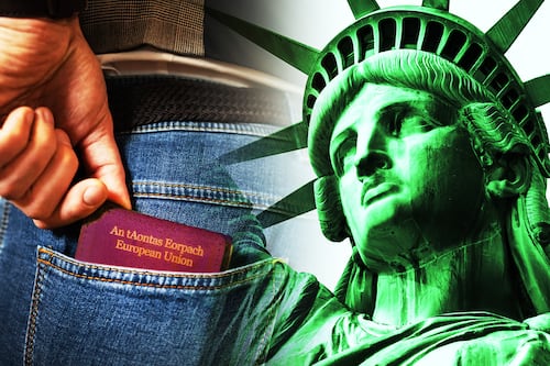 Irish in America: ‘I carry my US passport, use a burner phone and have an escape plan’