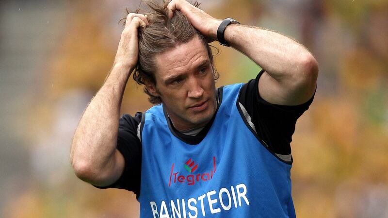 Kildare manager Kieran McGeeney saw his side beaten in extra-time by Donegal. Photograph: James Crombie/Inpho