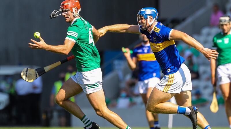 How much of Tipperary’s Munster final defeat was a collapse and how much was the irresistible force that Limerick brought? Photograph: Lorraine O’Sullivan/Inpho