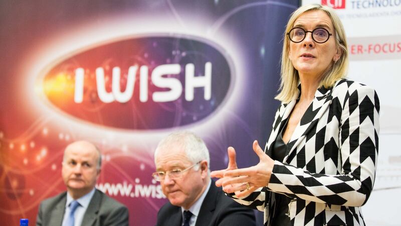 Gillian Keating, cofounder of I Wish, an initiative tasked with encouraging more young women to choose transition-year subjects that could help give them options for STEM-related careers. Photograph:  Darragh Kane