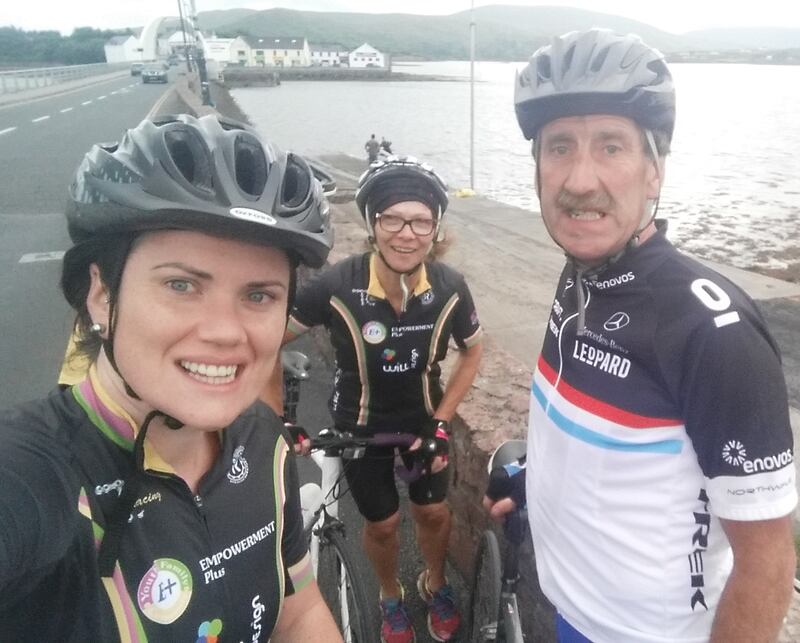 Orlagh McHugh (left): 'We have all grown up. We make arrangements to go for a cycle or a hike now. My social scene has definitely changed.'