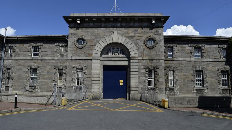 The main enterance to Mountjoy Prison. Photograph: David Sleator
