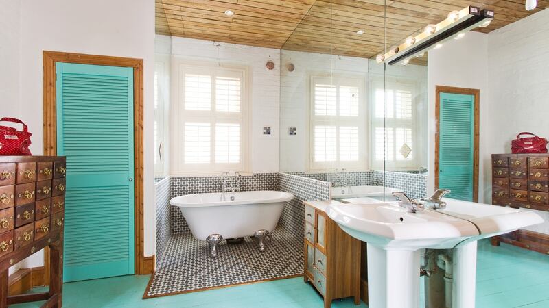 The bathroom