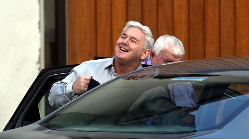 John Gilligan is  released from Portlaoise Prison in 2013. Photograph: Alan Betson/The Irish Times