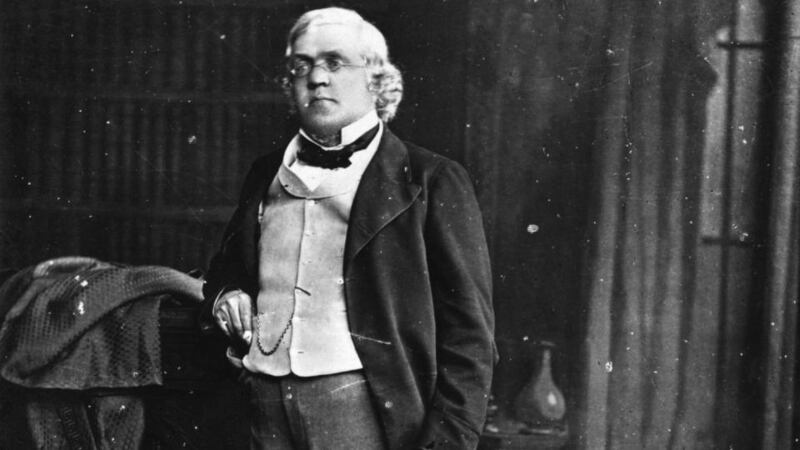 After Vanity Fair made him a literary celebrity, William Makepeace Thackeray came under attack for his depiction of an Ireland populated by stage peasantry and perky paupers. He rebuffed the criticism, declaring that all he loved best in the world came from Ireland – for it was the birthplace of Isabella, his erstwhile beau ideal. Photograph: Hulton Archive/Getty Images