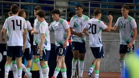 Oisín Gallagher’s late winner keeps Ireland Under-21’s slim qualification hopes alive