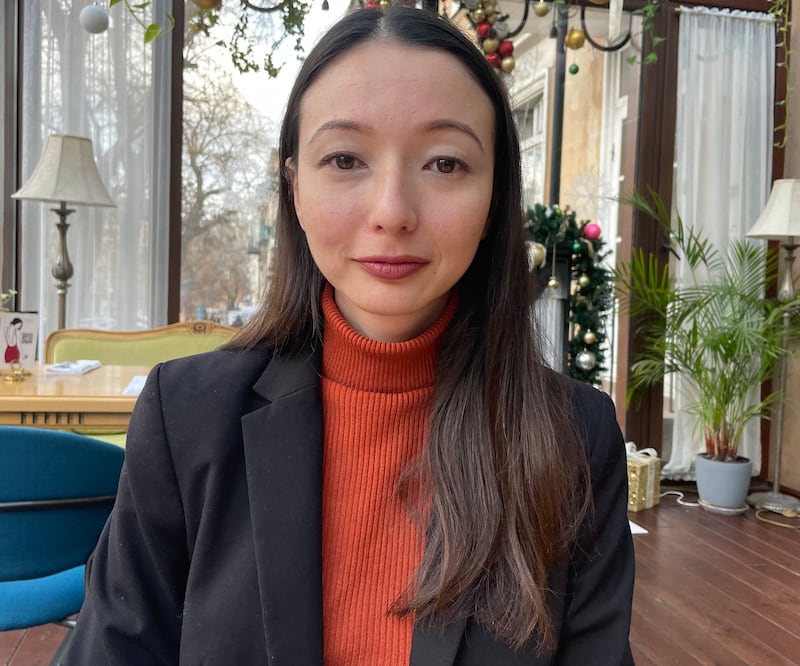 Yuliia Khymeryk, an award-winning investigative journalist based in Odesa. Photograph: Daniel McLaughlin