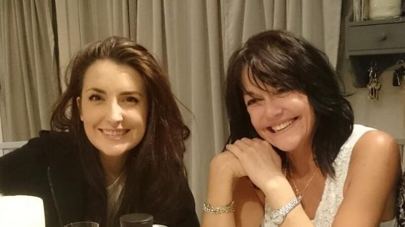 Clare and her mum Aoibhinn O’Connell.