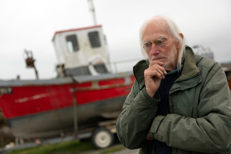 Nigel Towse, a potter and craftsperson, founding member of the Baltimore Wooden Boat Festival, and long-standing member of the Sherkin Island community. Photograph: Chris Maddaloni
