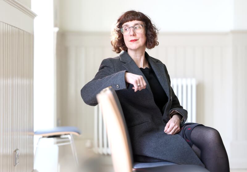 Sinéad Morrissey is grateful for so much that came from her bohemian childhood. 'On balance, I think I was enriched beyond measure by the very idiosyncratic childhood that I had.' Photograph: Stephen Davison