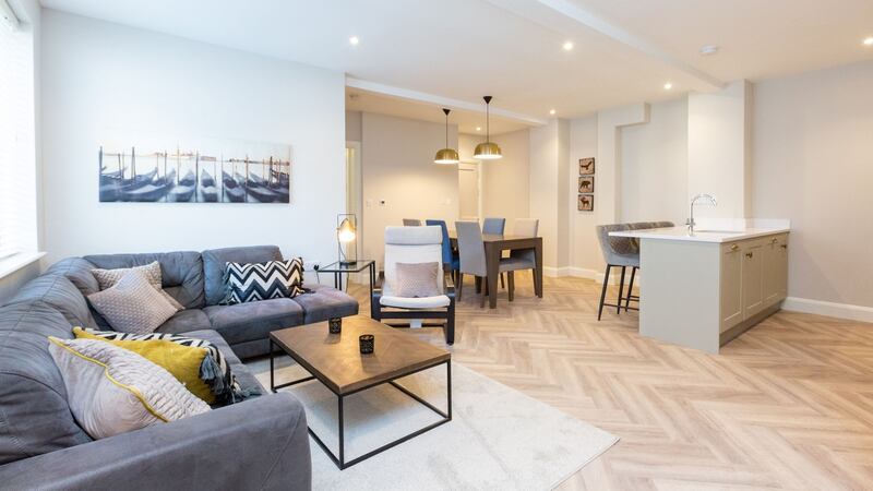 1a Blessington Court has been fully renovated.