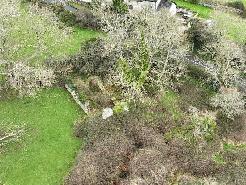 Ruins at Barrack Road site, Glencullen, Dublin 18