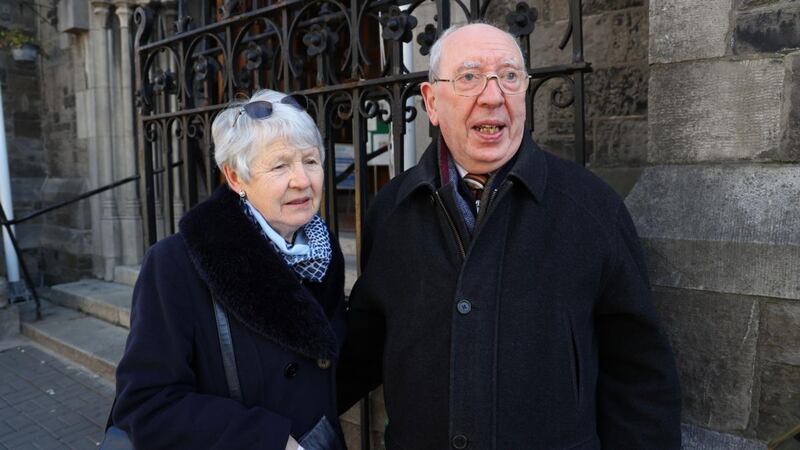 Margaret and James Bowden,  Dublin. Photograph: Nick Bradshaw