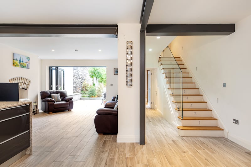 Downstairs living area