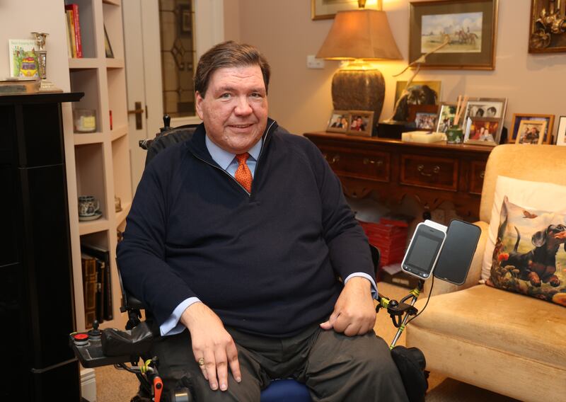 SMA Ireland director Jonathan O'Grady says there are limited treatment options for adults with SMA and feels many people have 'been left out to rot'. Photograph: Bryan O’Brien
