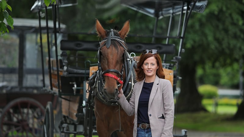 Laura Tangney of Killarney Jaunting Cars. Photograph: Valerie O’Sullivan