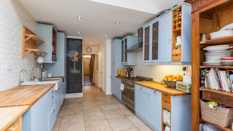 The kitchen.