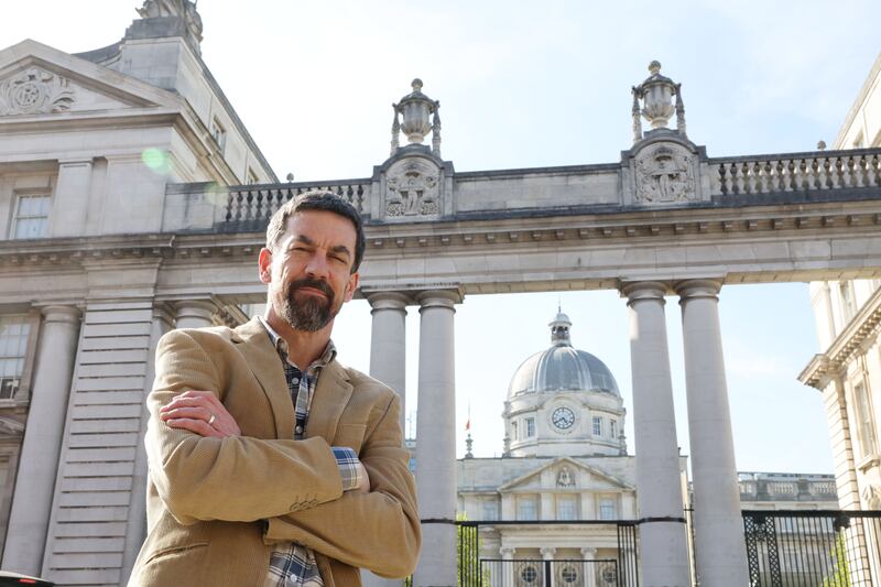 Colin Murphy says he has in recent years broadened the focus and locale of his plays beyond Ireland. They are still about public events and issues, but not quite as political. Photograph: Alan Betson/The Irish Times

