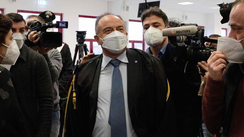 Italian anti-mafia prosecutor Nicola Gratteri. Photograph:  Gianluca Chininea/AFP via Getty Images