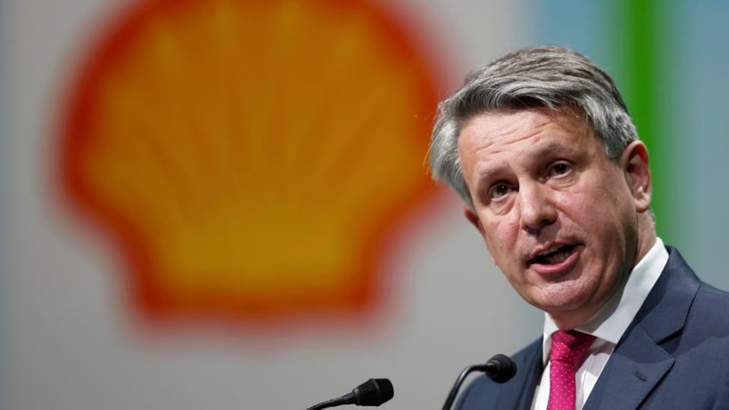 Shell chief executive Ben van Beurden saw his total pay package jump 53 per cent last year, according to the company's annual report. Photograph:  Benoit Tessier/Reuters