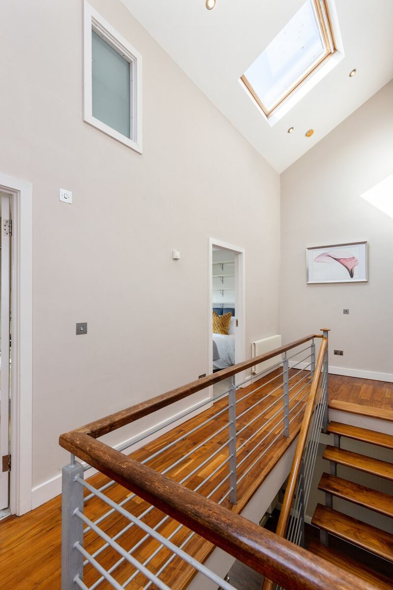 Stairs and galleried landing