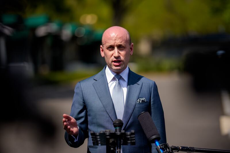 White House deputy chief of staff Stephen Miller. Photograph: Andrew Harnik/Getty Images
