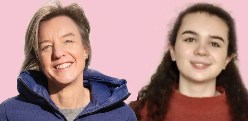 Dr Tara Shine, director of Change By Degrees, and activist Beth Doherty