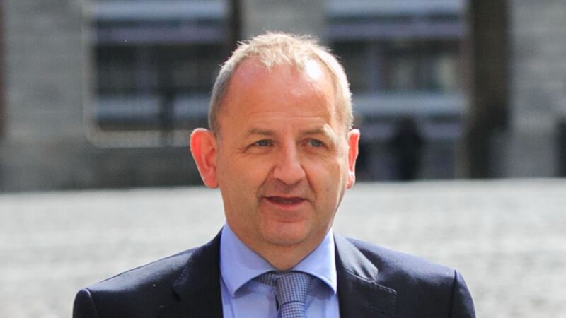 Sgt Maurice McCabe at  Dublin Castle for the Charleton Tribunal.  Photograph: Gareth Chaney/Collins.