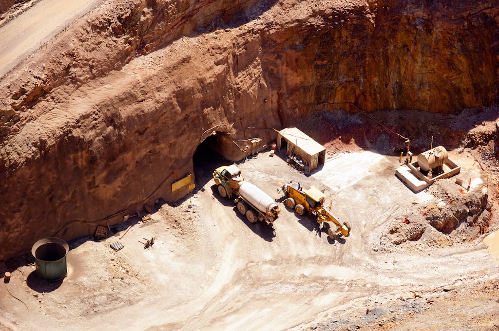 The explosion took place at a mine in Cobar, about 600km northwest of Sydney. File photograph: Getty Images