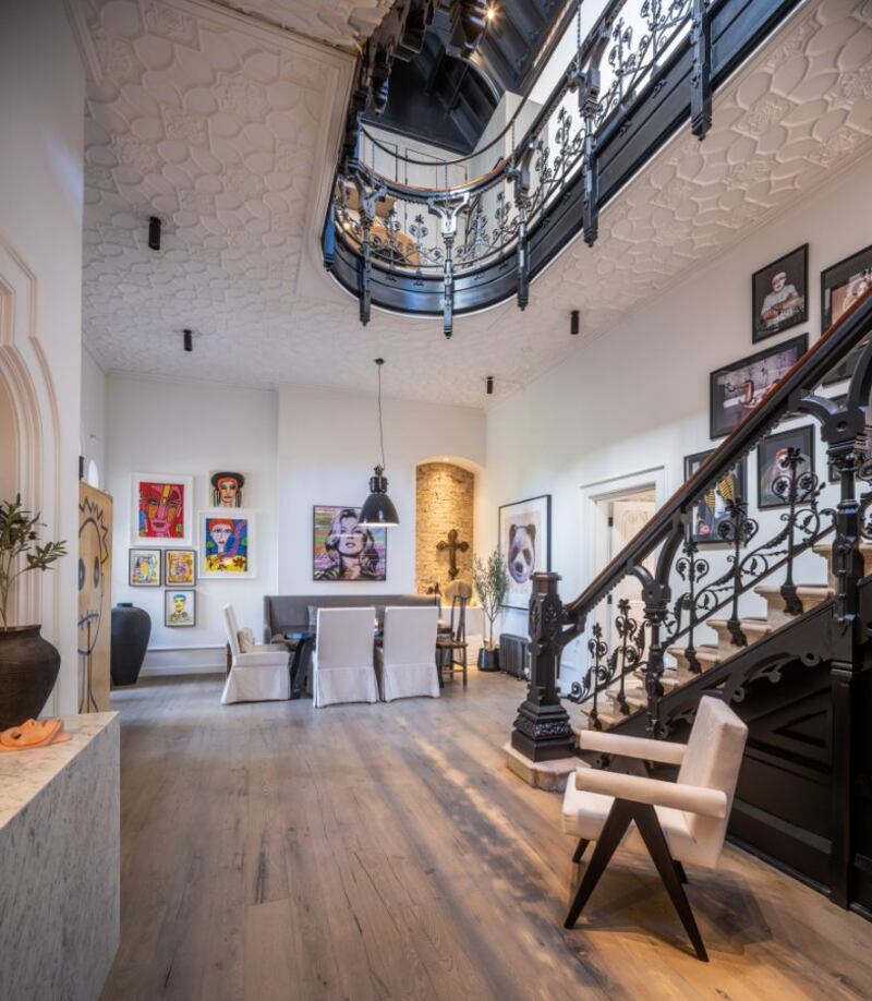 The Logs: the home that Boy George is selling on Well Road in Hampstead, north London. Photograph: Aston Chase