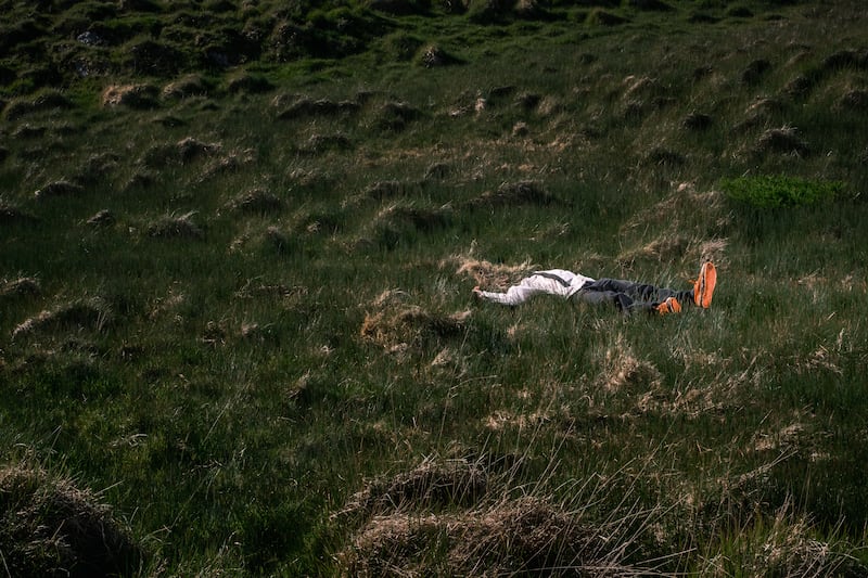 Scorched Earth: Luke Murphy. Staged by Luke Murphy/Attic Projects at Dublin Dance Festival 2025 and Galway International Arts Festival 2025. Photograph: Marcin Lewandowski
