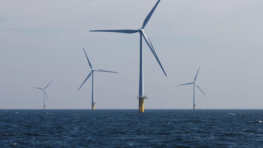 Off-shore wind  turbines. File photo. Photograph: Jasper Juinen/Bloomberg